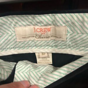 JCREW SIZE 10 chino shorts